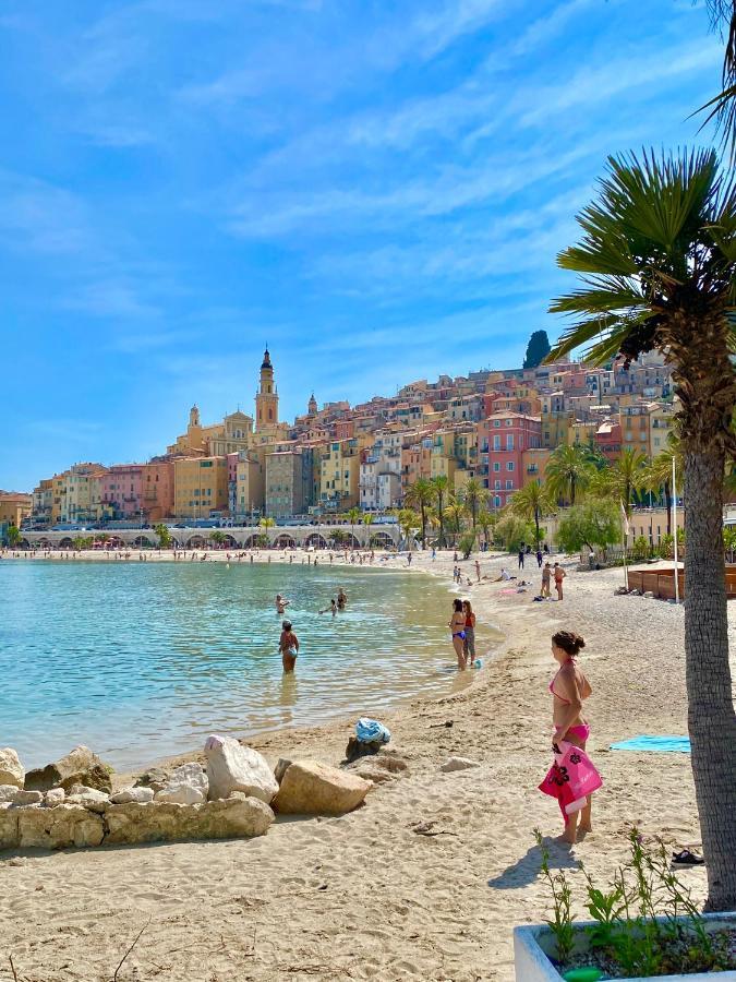 Les Sablettes Apartment Menton Exterior photo