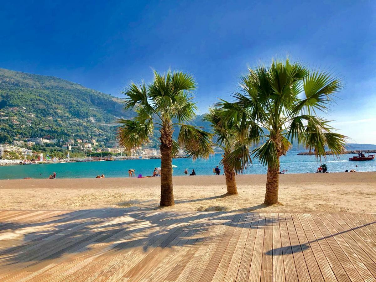 Les Sablettes Apartment Menton Exterior photo