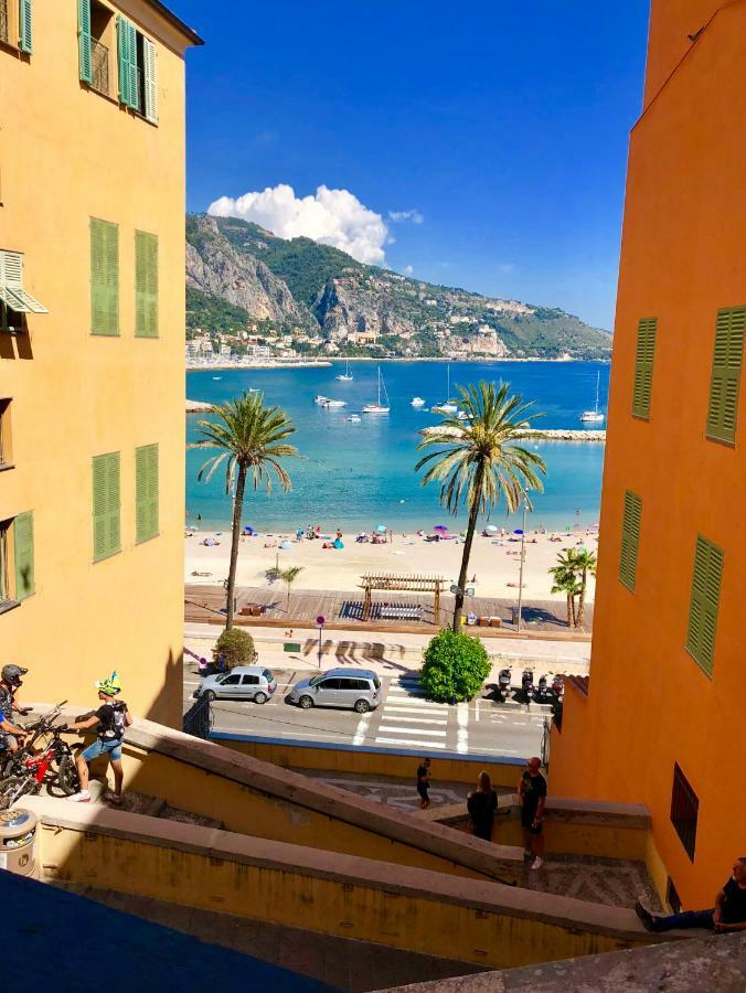 Les Sablettes Apartment Menton Exterior photo